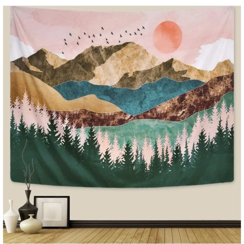 Wall Hanging Mountain Tapestry